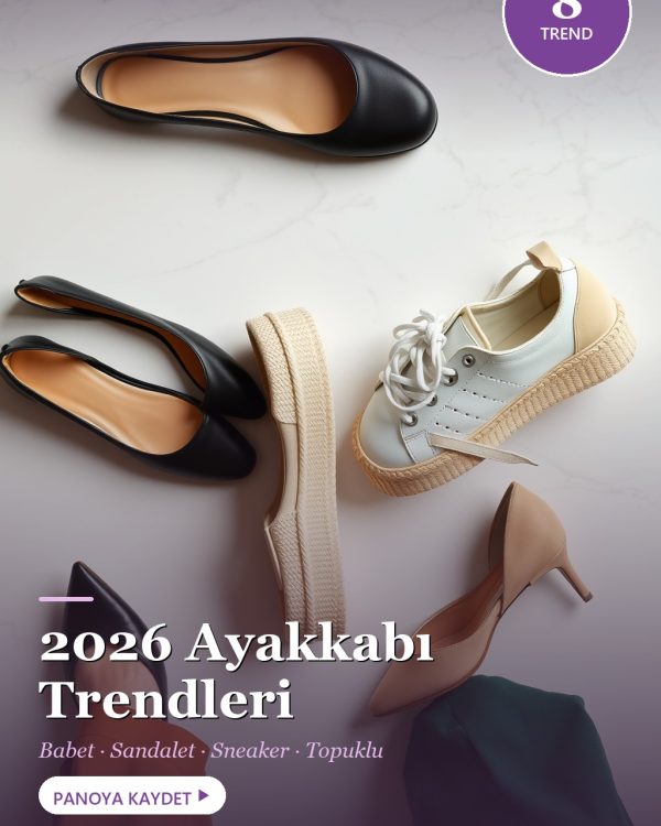 2026 Ayakkabı Trendleri: Babet, Sandalet, Sneaker ve Topuklu