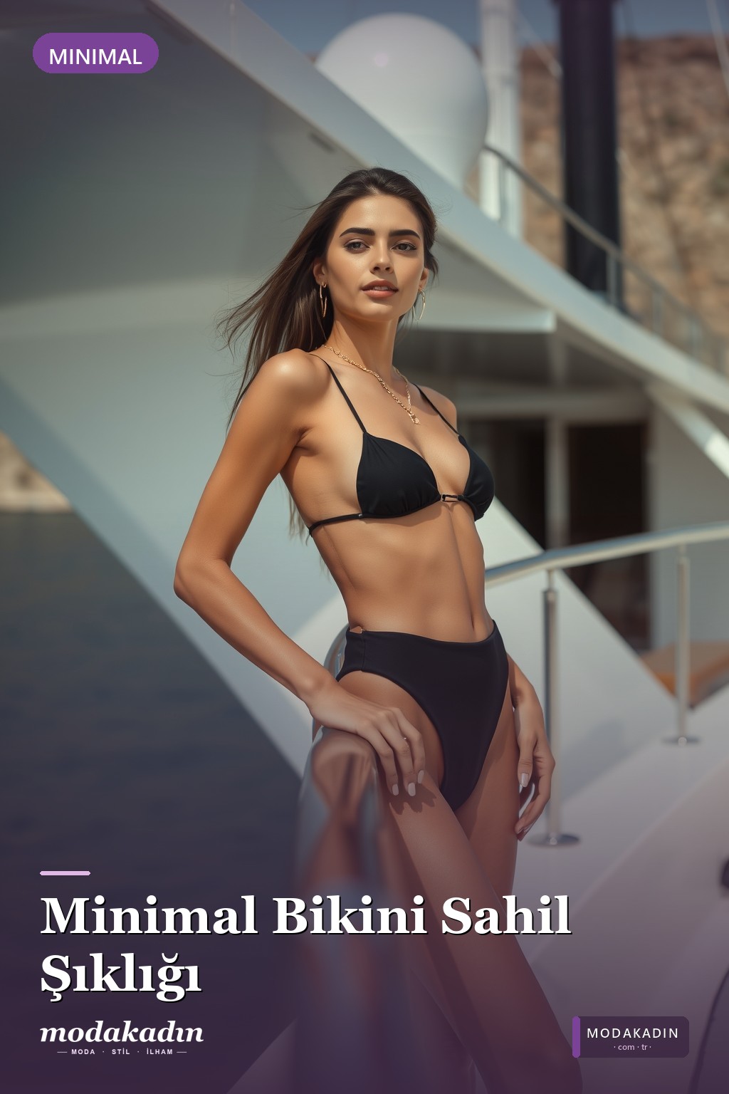 Minimal İnce Askılı Bikini