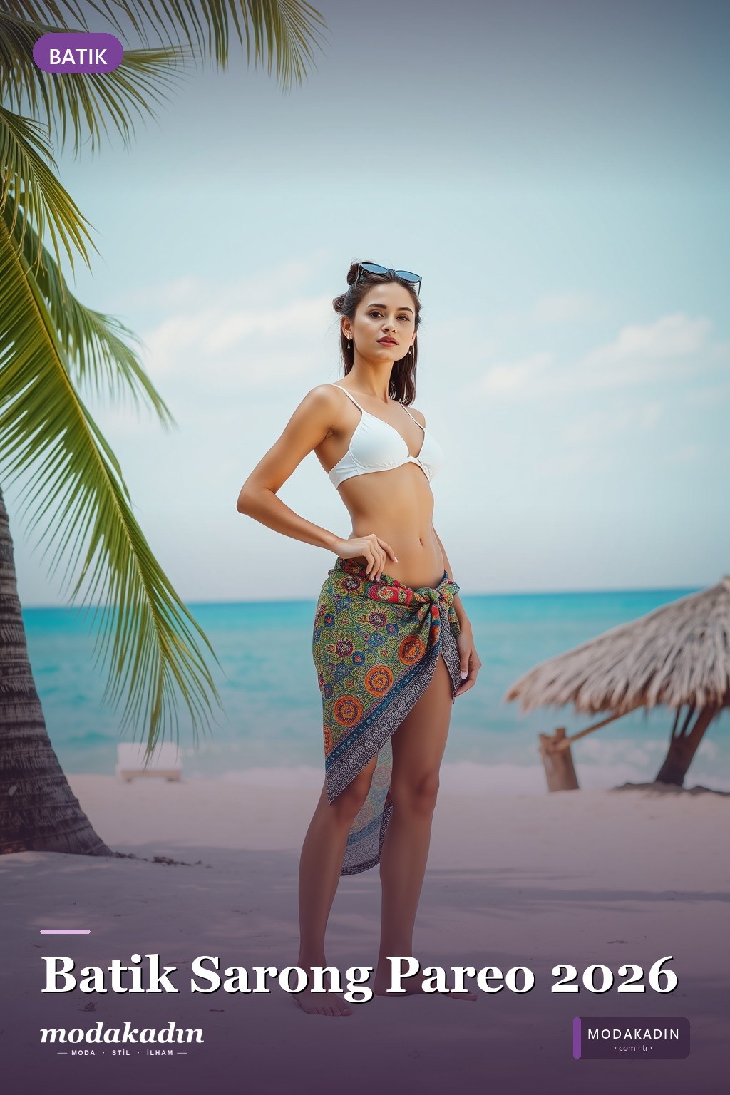 Batik Baskılı Sarong