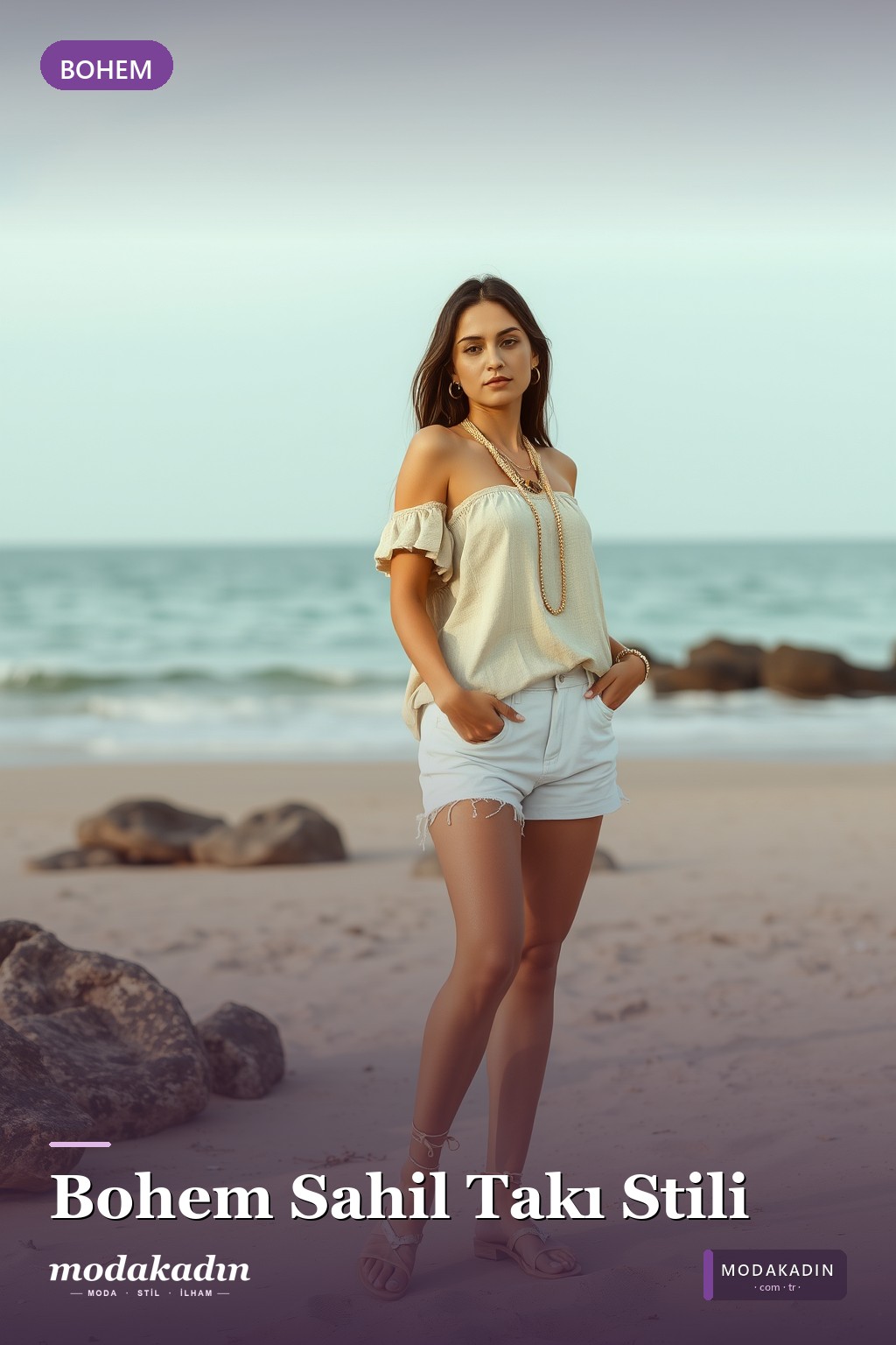 Bohem Sahil Takı + Linen