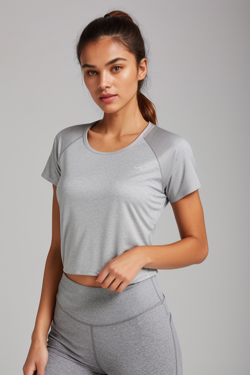 Teknik spor tişört, basic