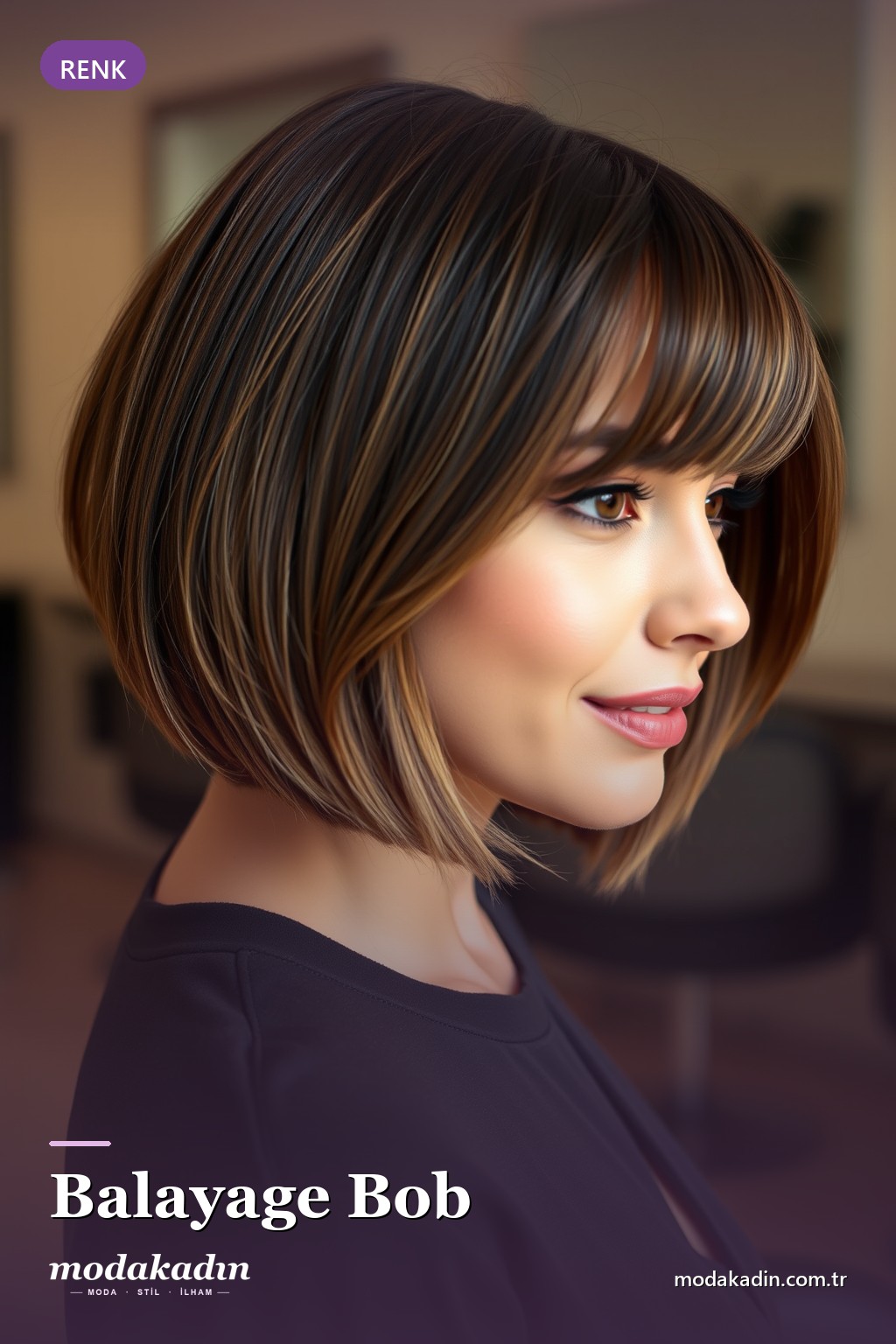 Balayage Bob bob saç modeli