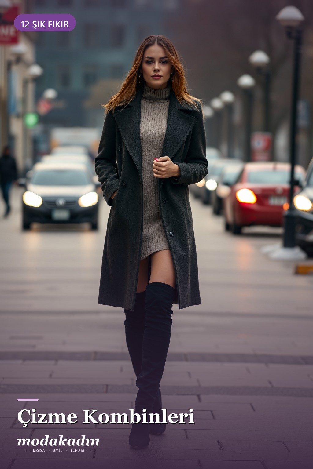 Çizme kombinleri kapak Pinterest pini