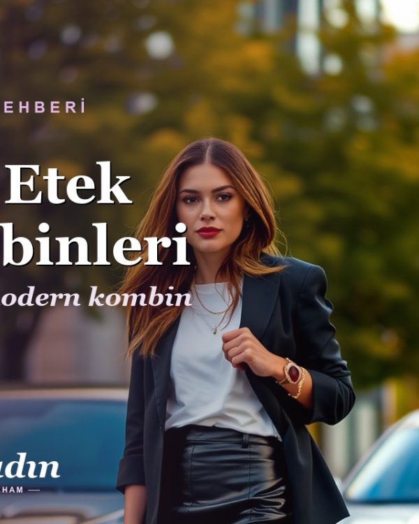 Deri Etek Kombinleri: 12 Şık ve Modern Kadın Kombini