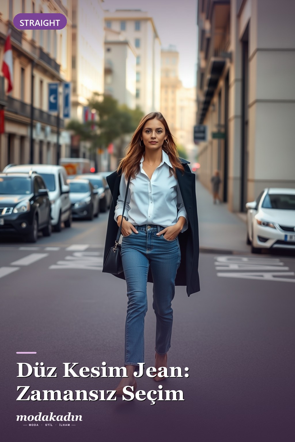 Düz Kesim (Straight) Jean