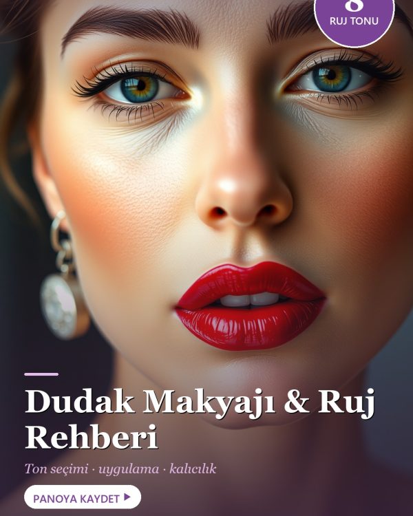 Dudak Makyajı: 8 Ruj Tonu ve Kusursuz Uygulama Rehberi (2026)