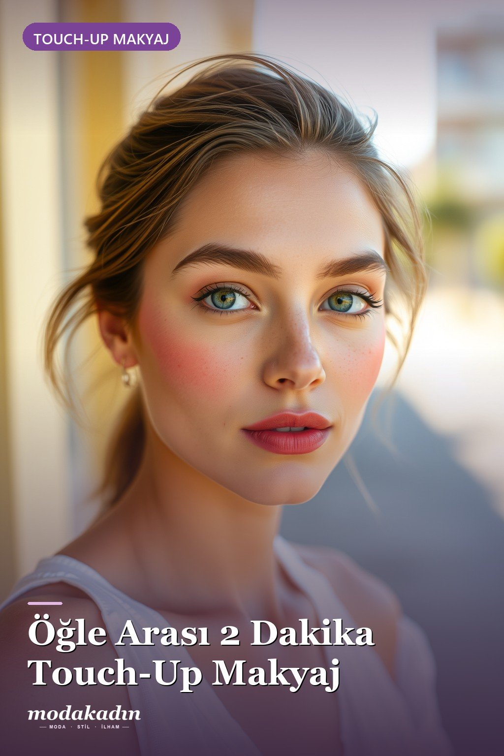 Öğle Arası Taze Yüz — 2 Dakika Touch-Up