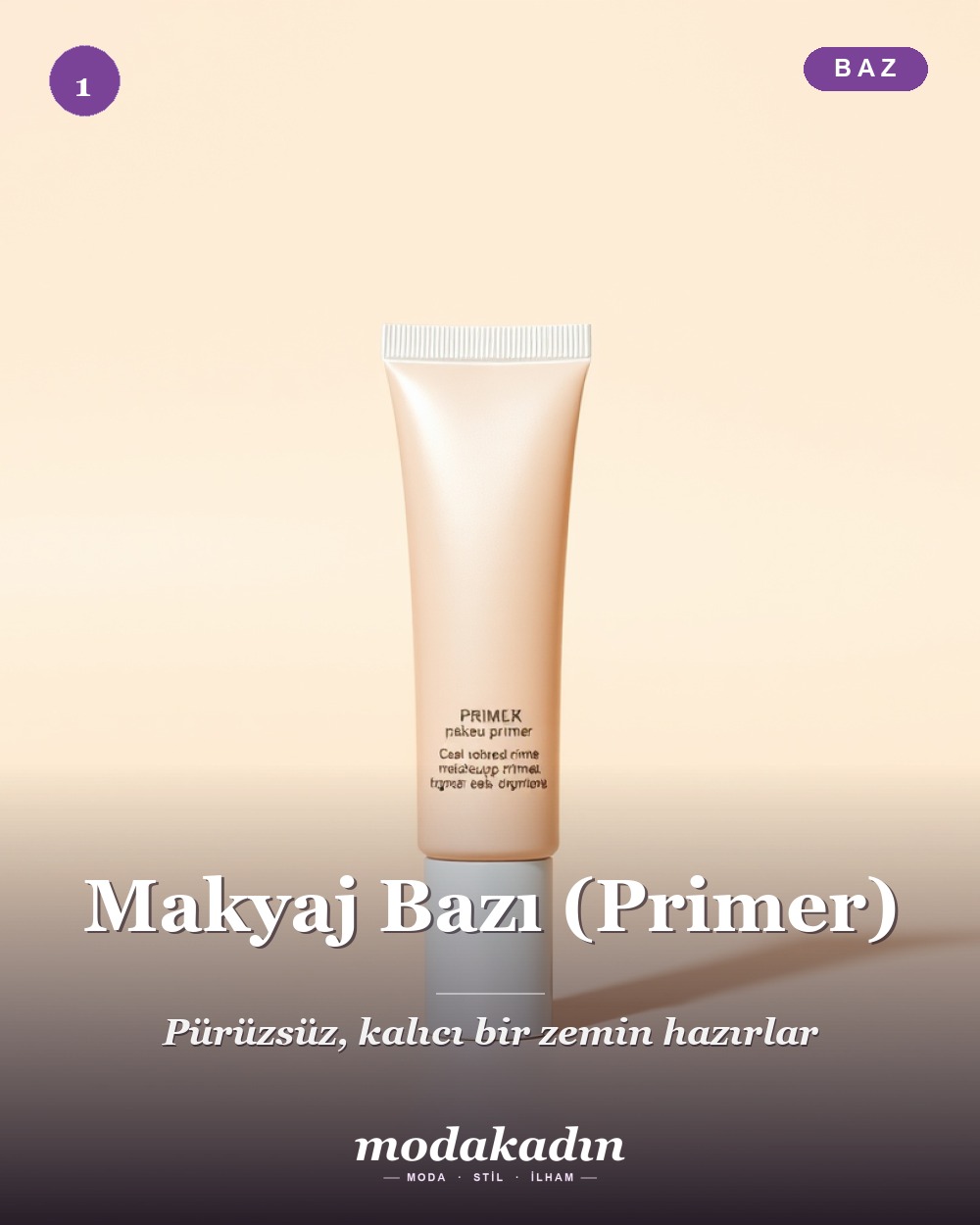Günlük makyaj ilk adımı: makyaj bazı (primer)