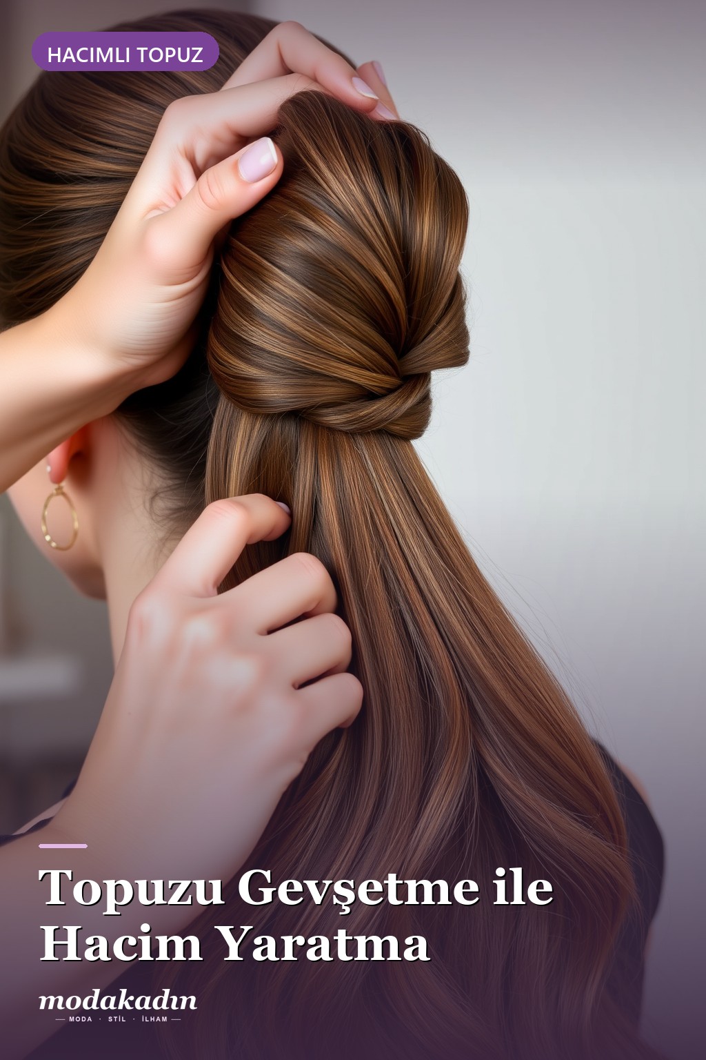 4. Adım: Pony Tail'i Gevşet ve Yay