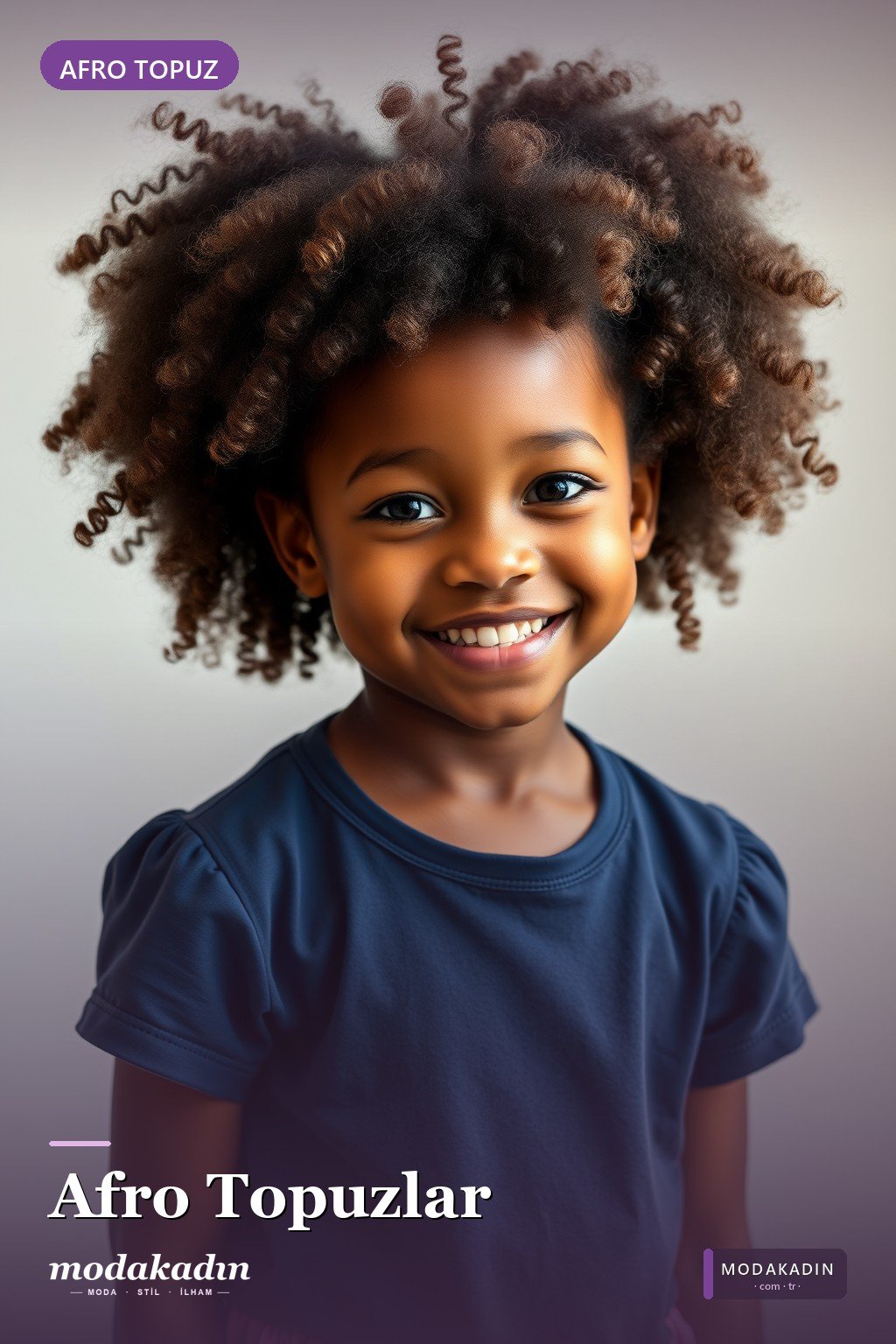 Kıvırcık Afro Topuzlar