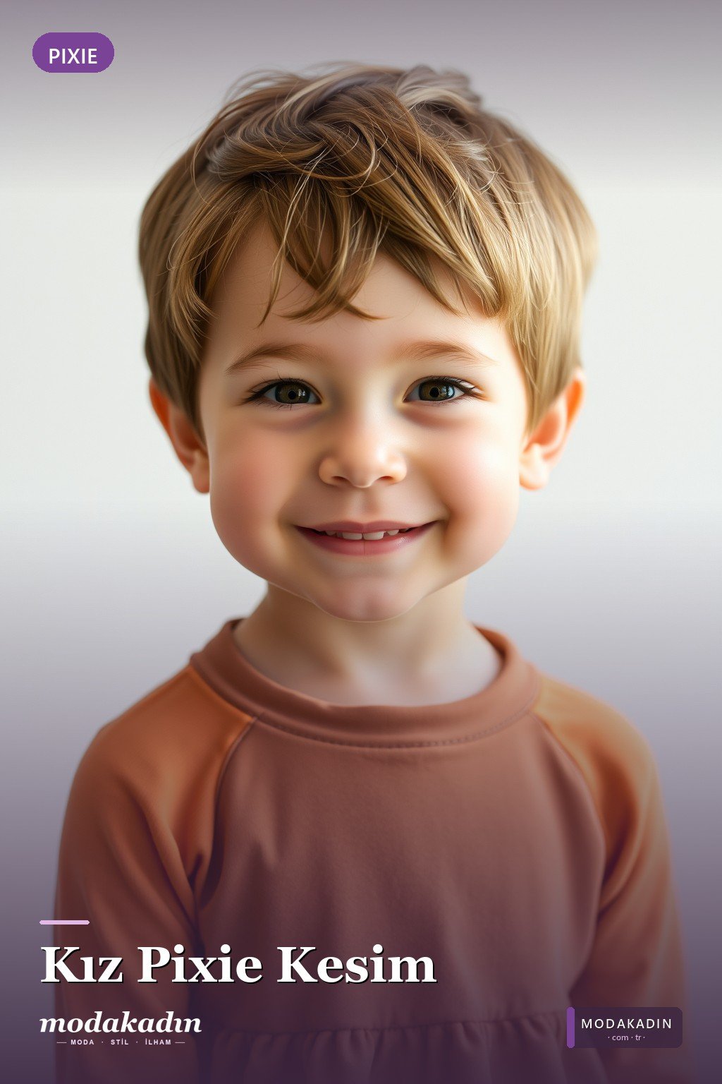 Kız Çocuk Pixie Kesim
