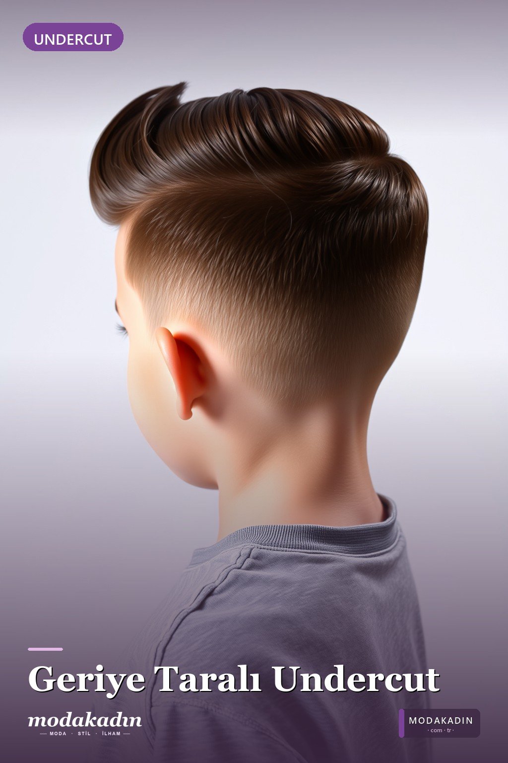 Geriye Taralı Undercut