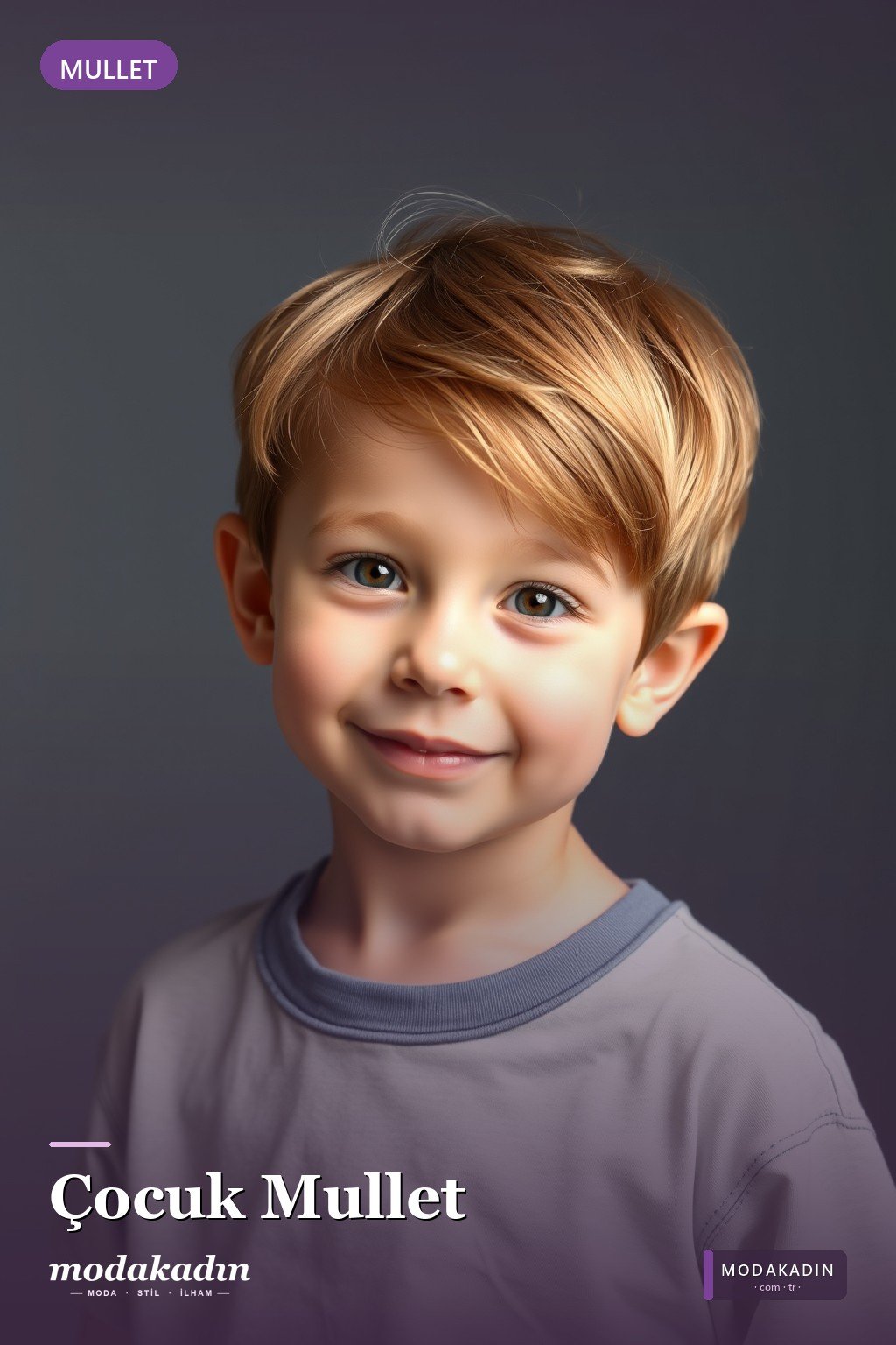 Modern Çocuk Mullet