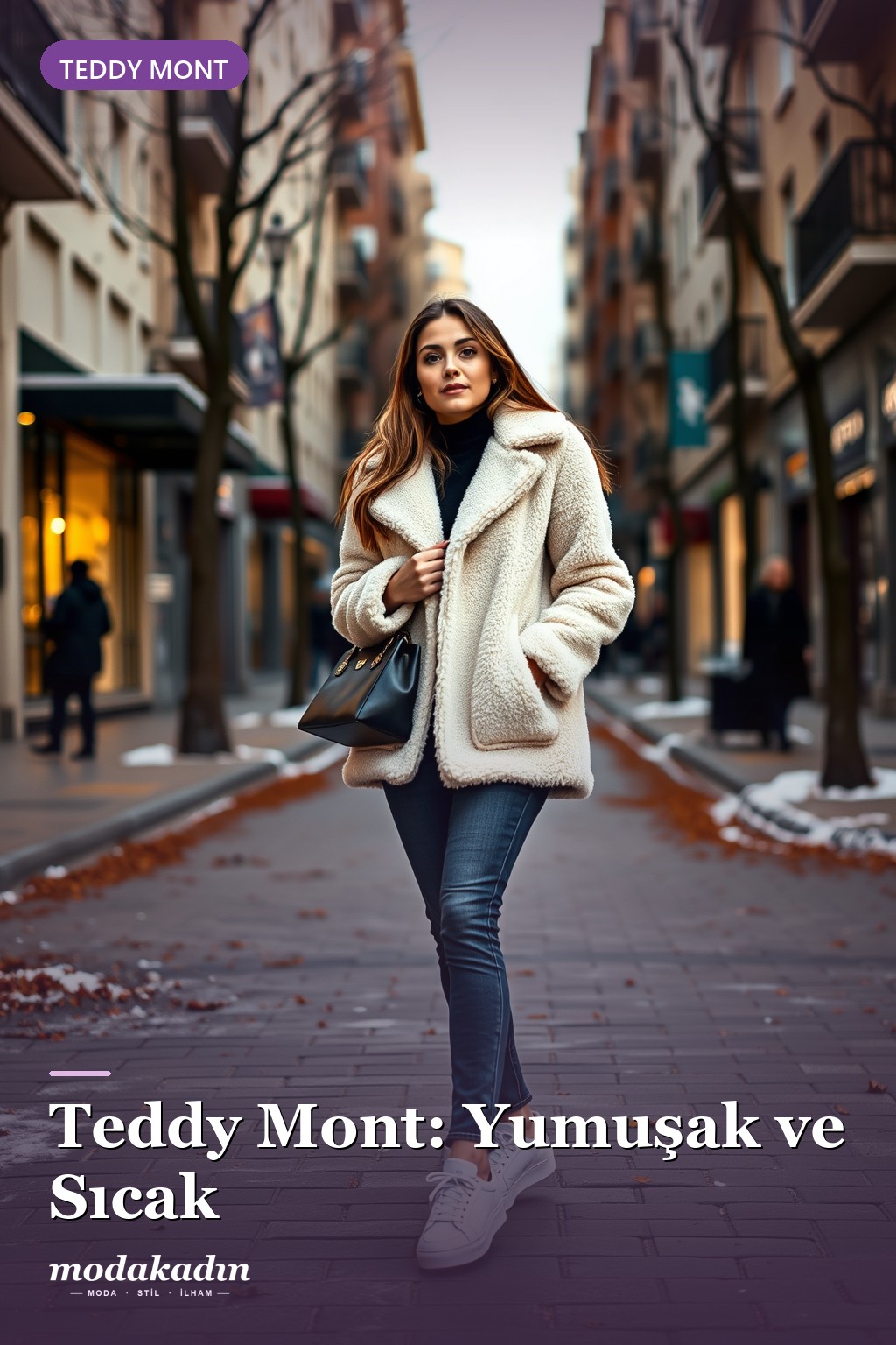 Teddy (Peluş) Mont