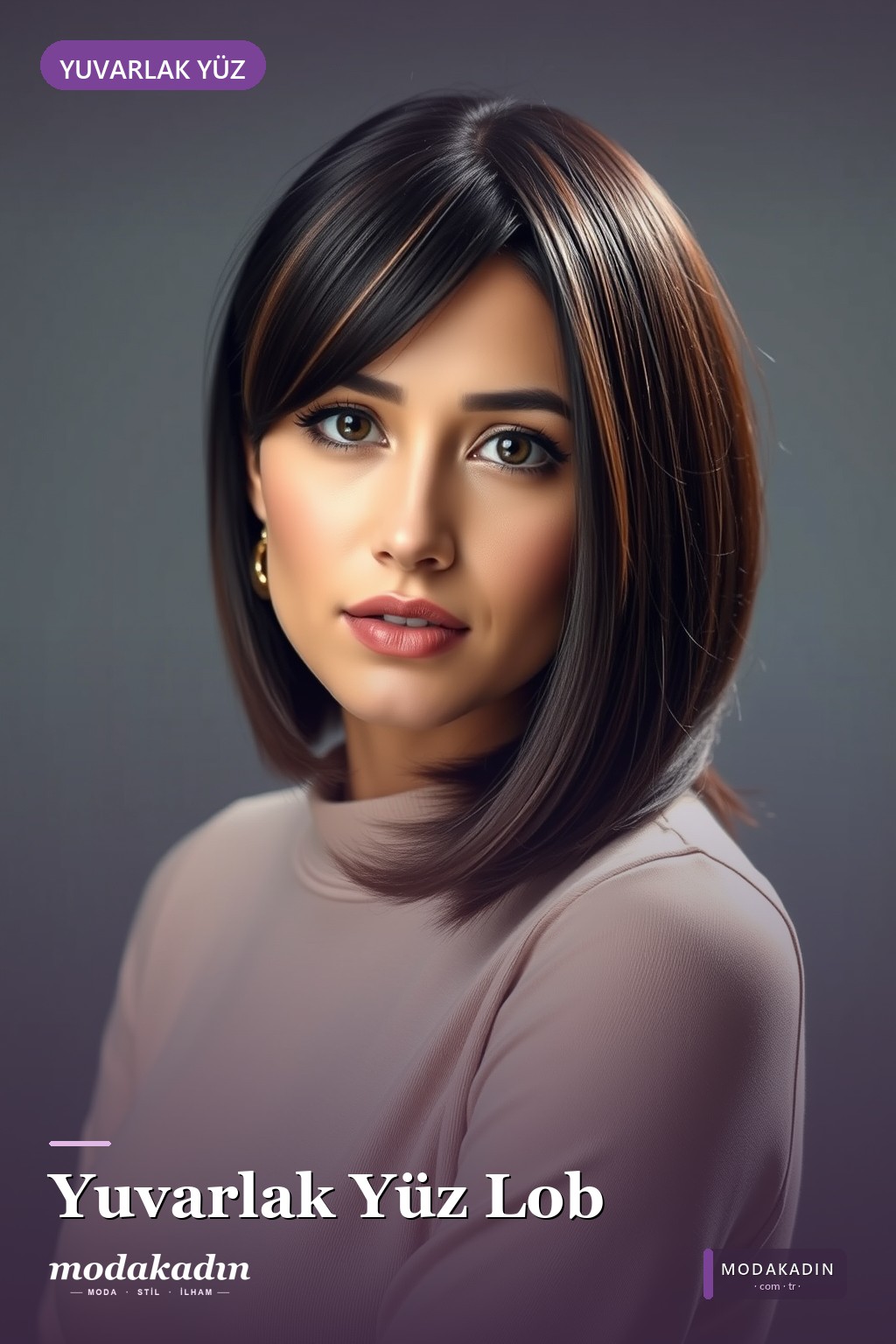 Yuvarlak Yüze Lob