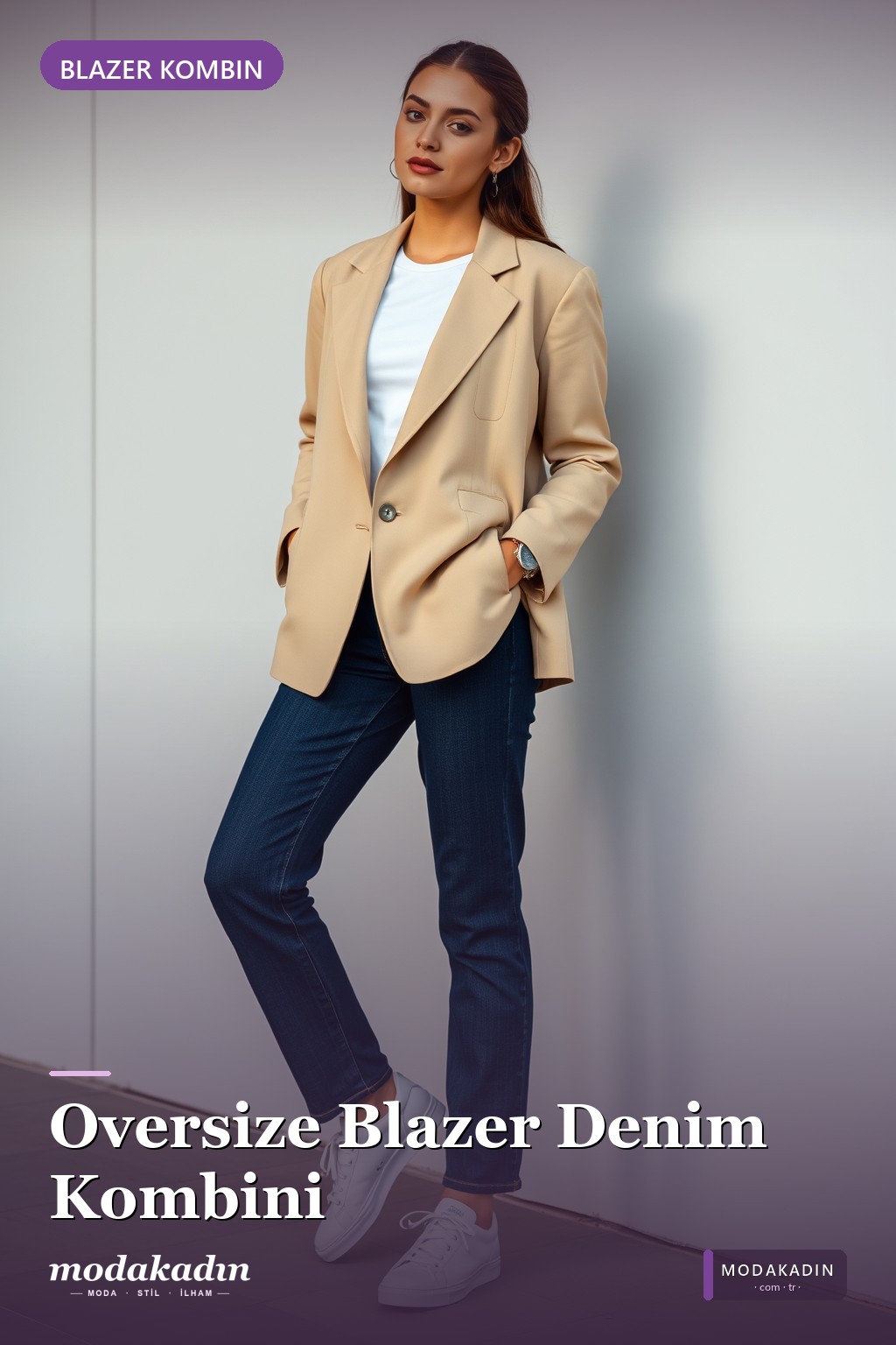 Oversize Blazer + Denim