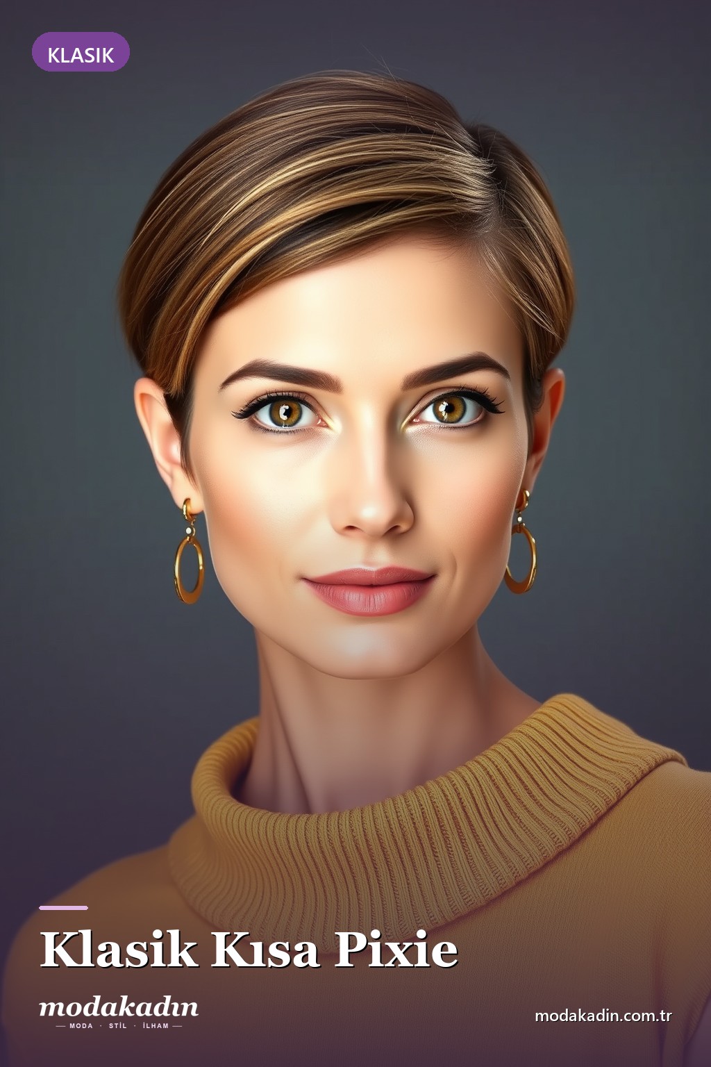 Klasik Kısa Pixie
