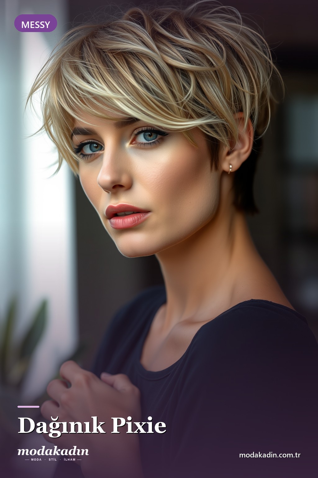 Dağınık (Messy) Pixie