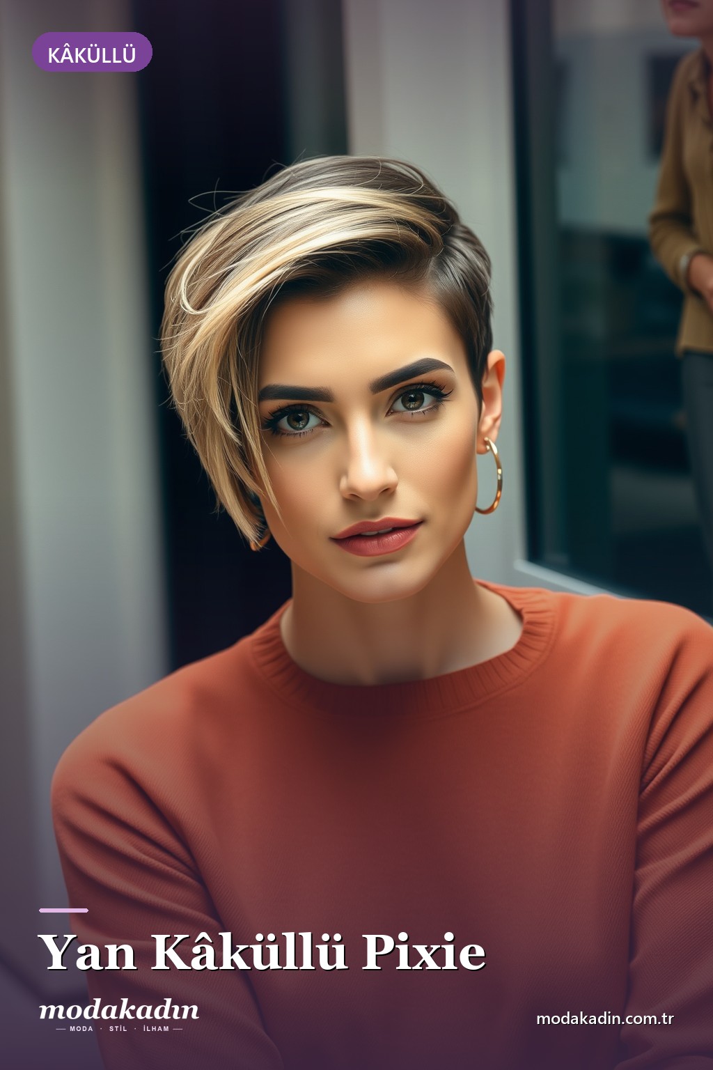 Yana Savrulan Kâküllü Pixie