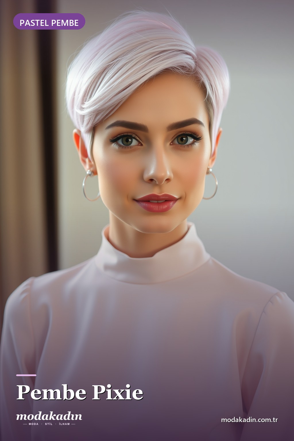 Pastel Pembe Fantezi Pixie