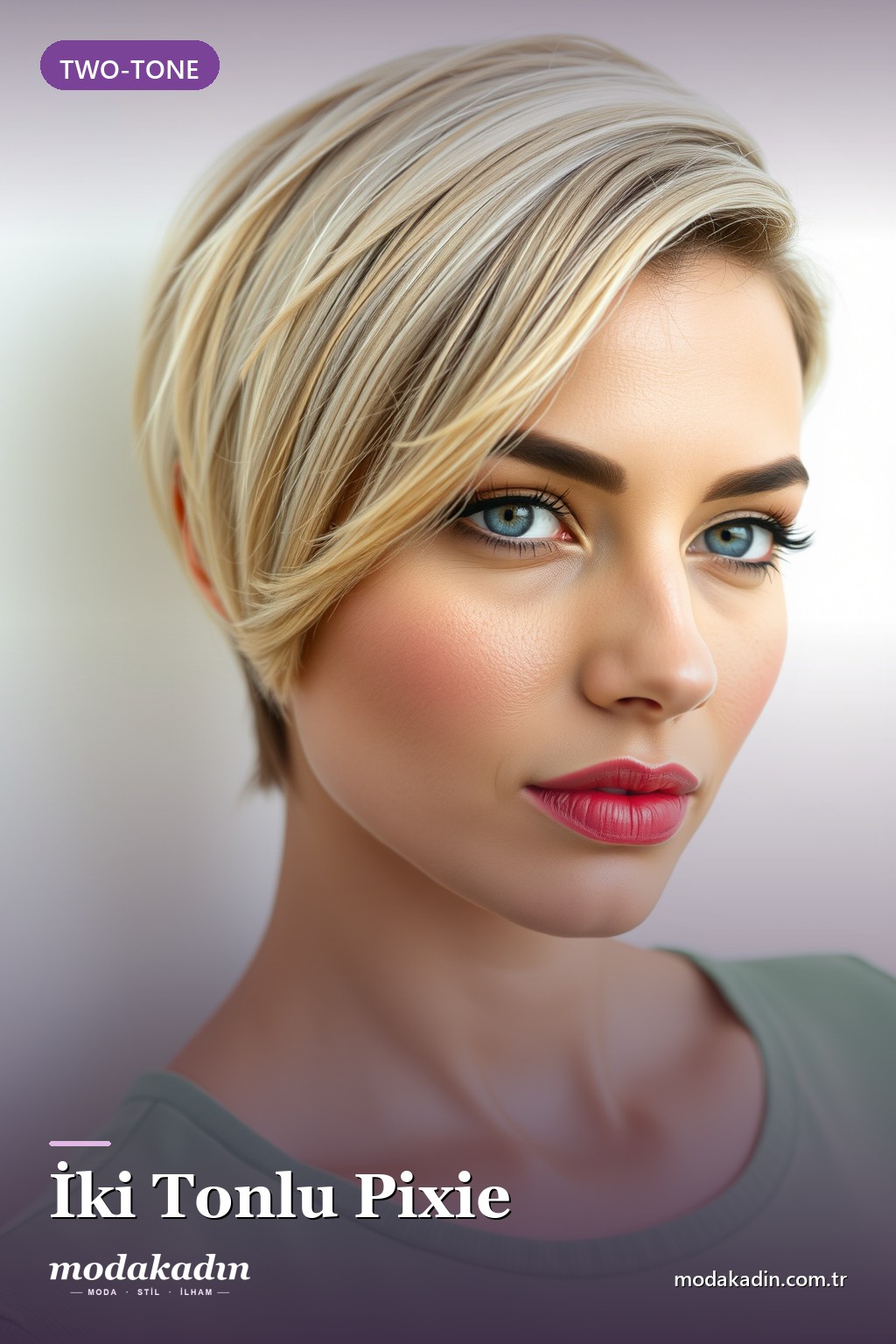 İki Tonlu (Two-tone) Pixie