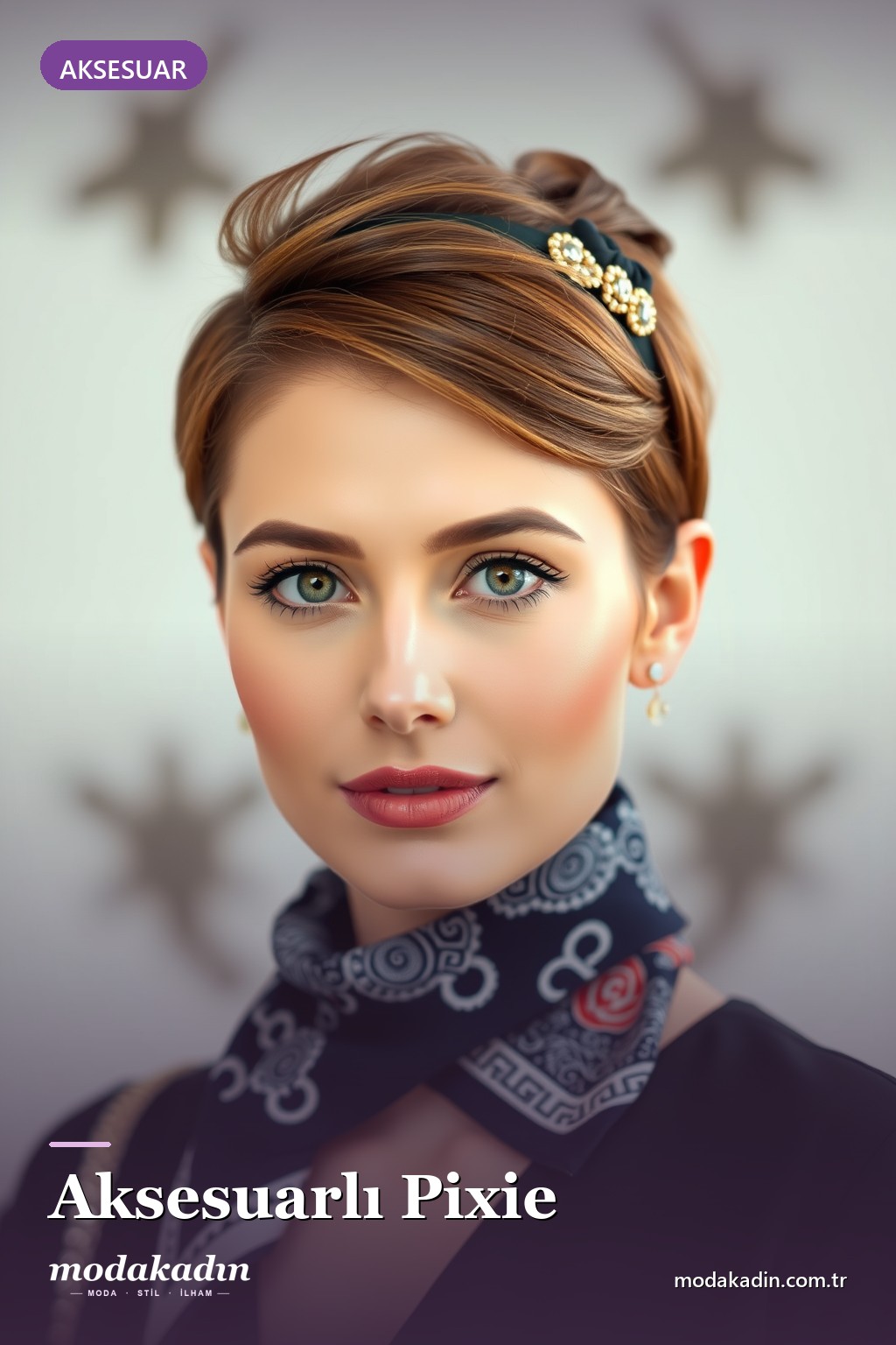 Aksesuarlı (Toka/Bandana) Pixie