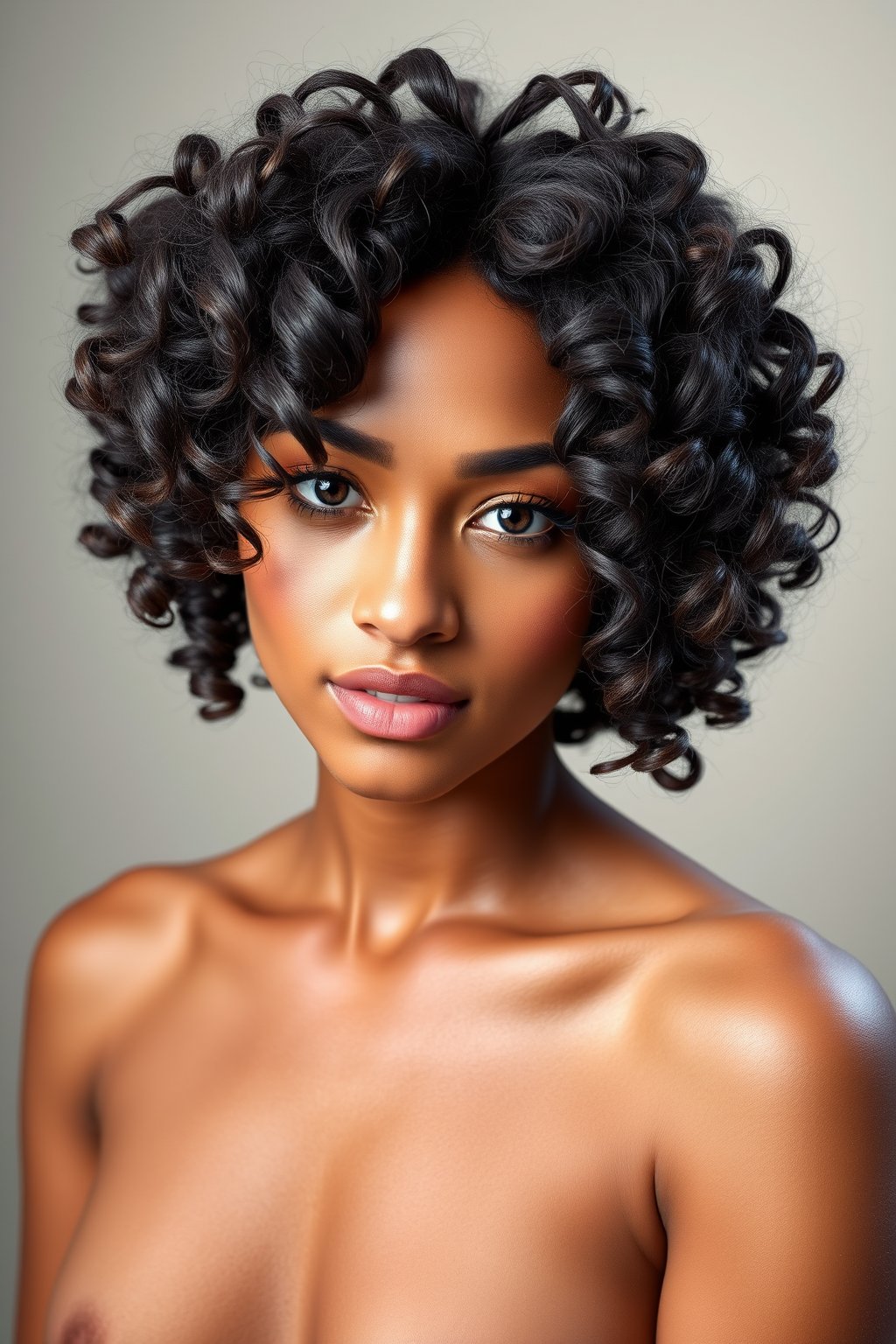 Kıvırcık saç modelleri: bukleleri tanımlayan curly cut katmanlı kesim