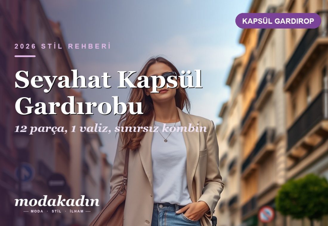 Seyahat Kapsül Gardırobu: 12 Parça, 10 Kombin