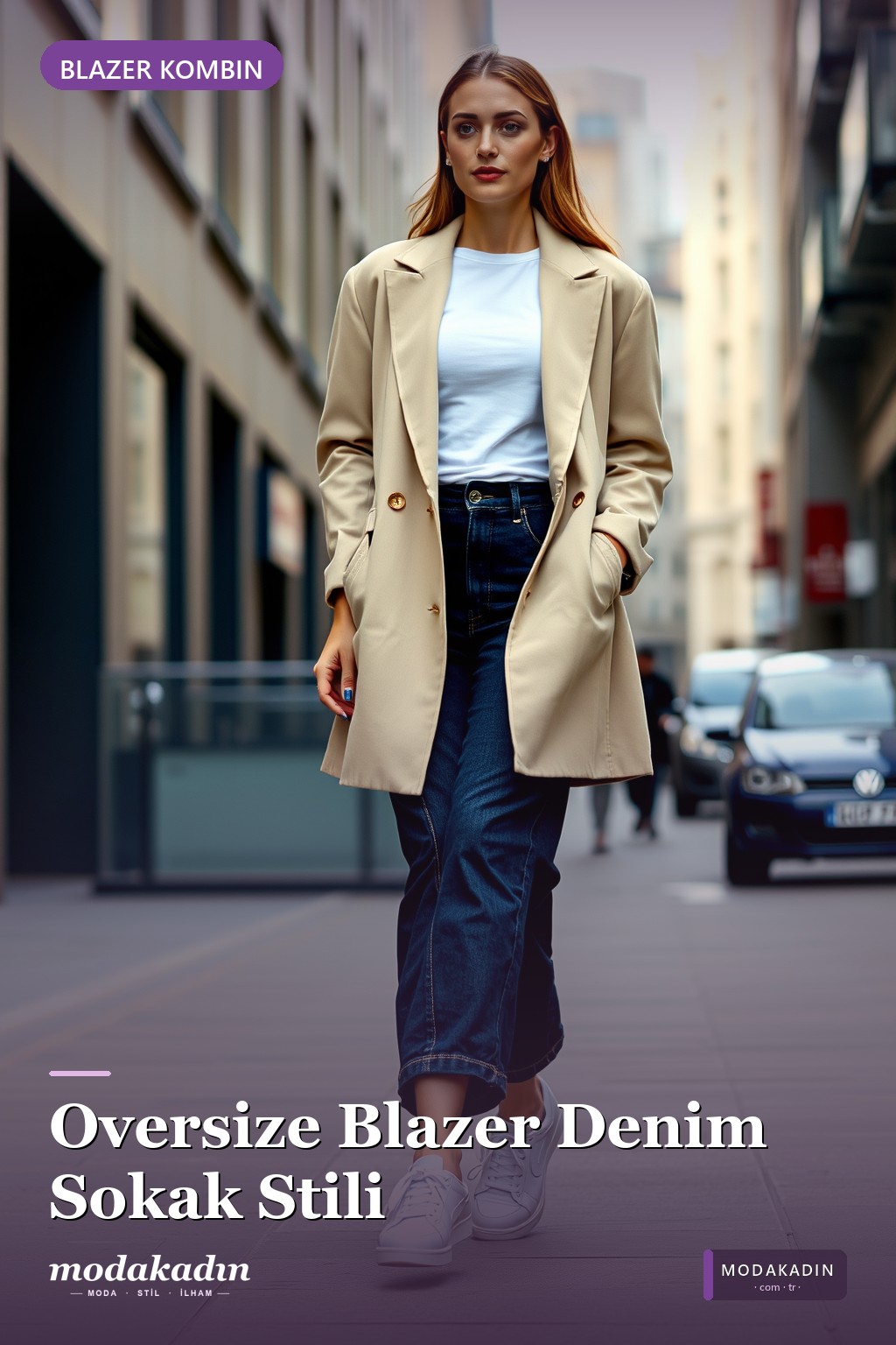 Oversize Blazer + Denim