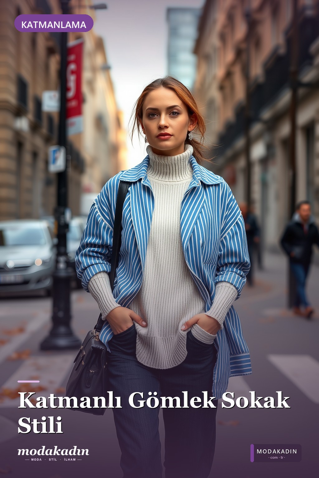 Katmanlı Oversize Gömlek