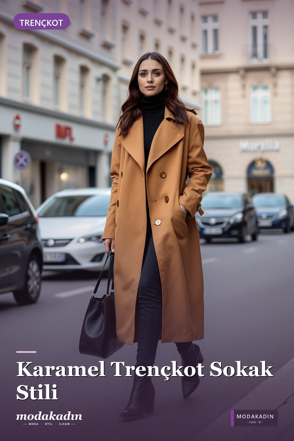 Karamel Trençkot Katmanı