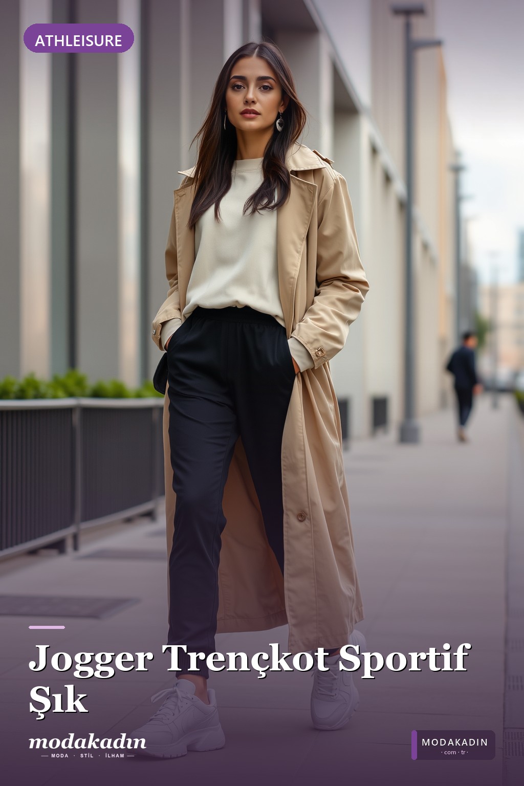 Jogger + Sweatshirt + Trençkot