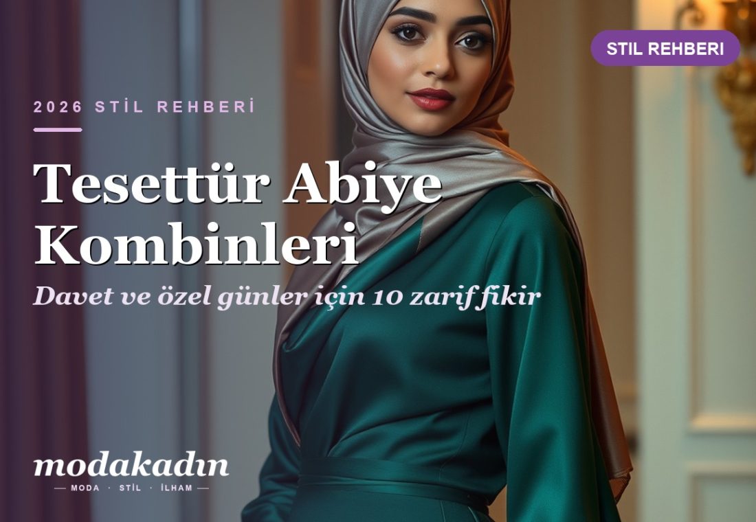 Tesettür Abiye Kombinleri: 10 Şık Davet Fikri