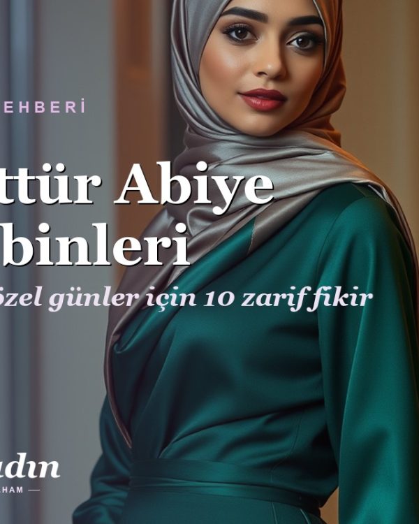 Tesettür Abiye Kombinleri: 10 Şık Davet Fikri