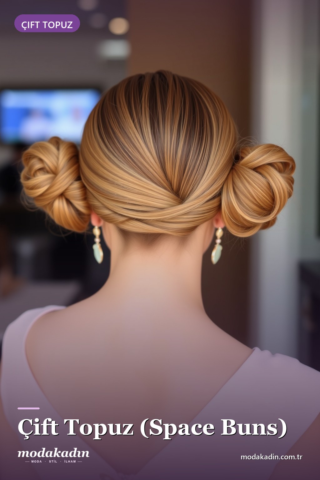Çift Topuz (Space Buns)