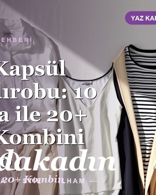 Yaz Kapsül Gardırobu: 10 Parça ile 20+ Yaz Kombini (2026)