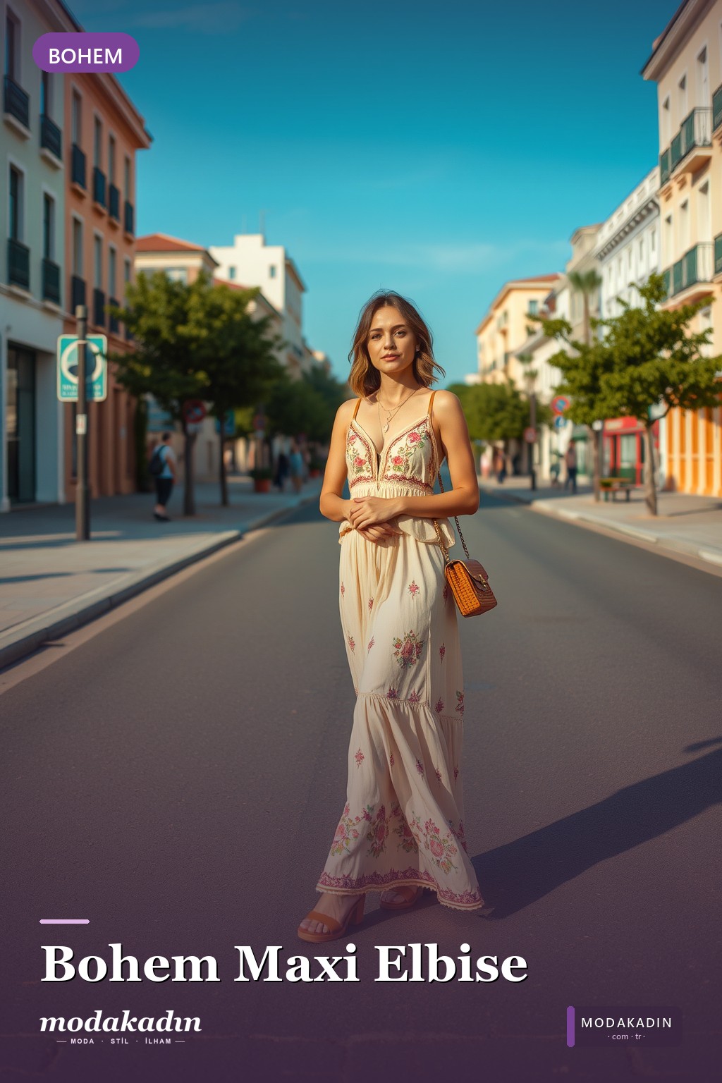 Bohem Maxi Elbise